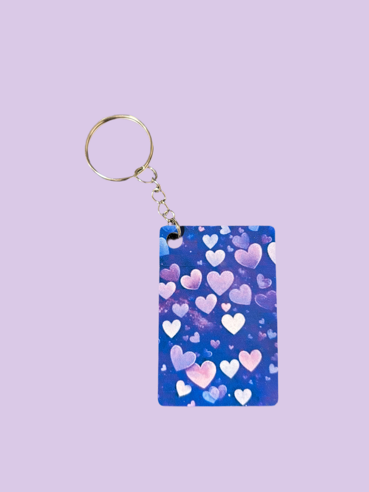 Purple Heart Keychain