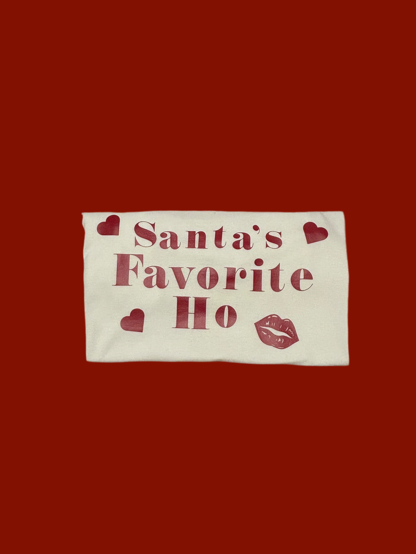 Santa’s Favorite White Tee